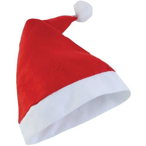 The Christmas Shop Budget Santa Hat Red